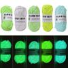 Glowing Yarn DIY Knitting Hand Knitted In the Dark Yarn Crocheting Yarn