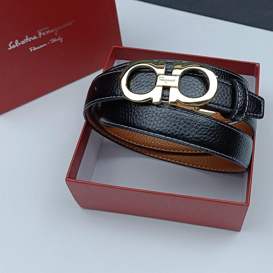 

Salvatore Ferragamo 2.5cm Women Belt Luxury Brand Designer Belt Suit Jeans Formal Brand Gift Box 100cm