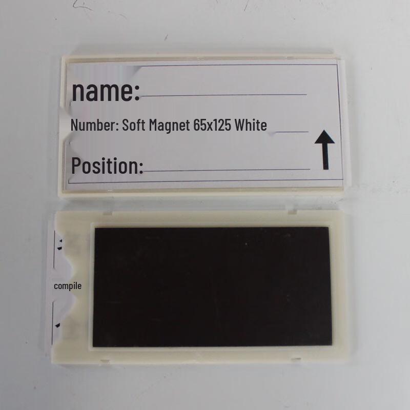 Magnetic Label Card Set