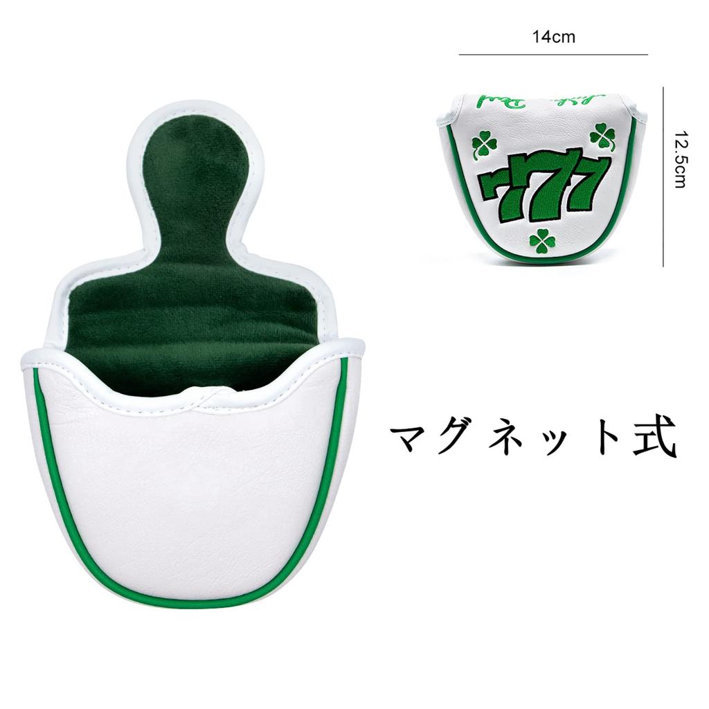 Golf Cover Head Cover Putter Cover for Mallet Compatible with