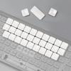 Chosfox LCK 5/10/30/50PCS Low Profile Keycaps PBT For MX Low Switch Ultra Thin Mechanical Keyboard White Grey Transparent Keycap
