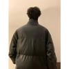 Unisex Koreanischer Stil Wasserdichte PU-Leder Winterjacke - Dick, Kälteschutz, Trendig & Lässig für Paare