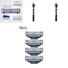 For Gillette Mach 3 Three Layer Ultra Thin Blade Shaver Replacement Head For Close Shaving Experience