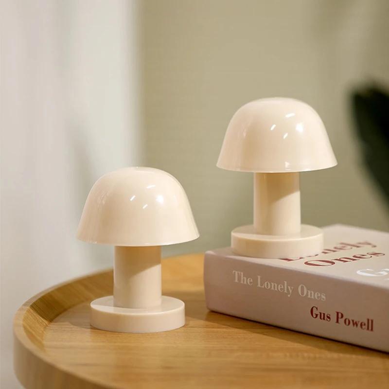 Mushroom Sunset Mini Desktop Night Lamp Creative Battery Power Supply Style Led Night Light for Coffee Bar Home Decor Bedroom
