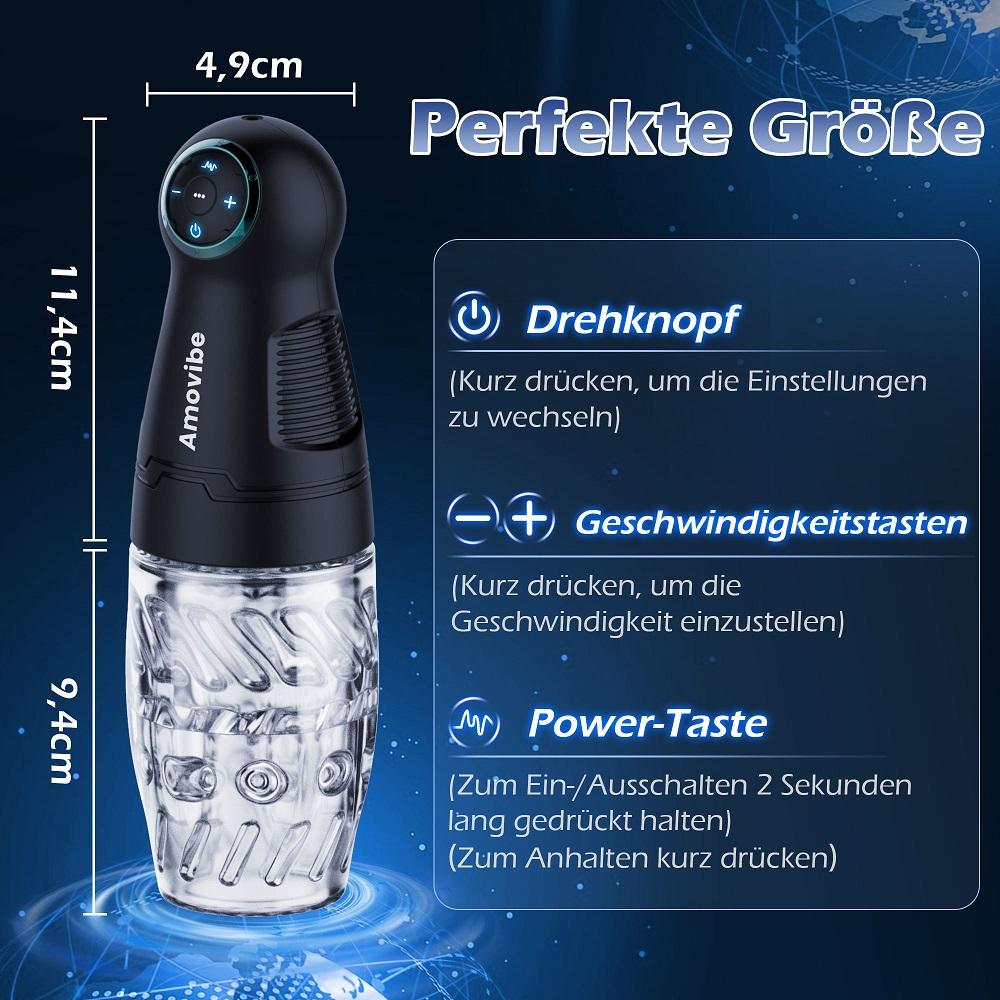 New Automatic Male Masturbator for Men 360 Rotation Vibrator Penis Massager Vagina Pussy Male Masturbation Cup Sex Toys for Men