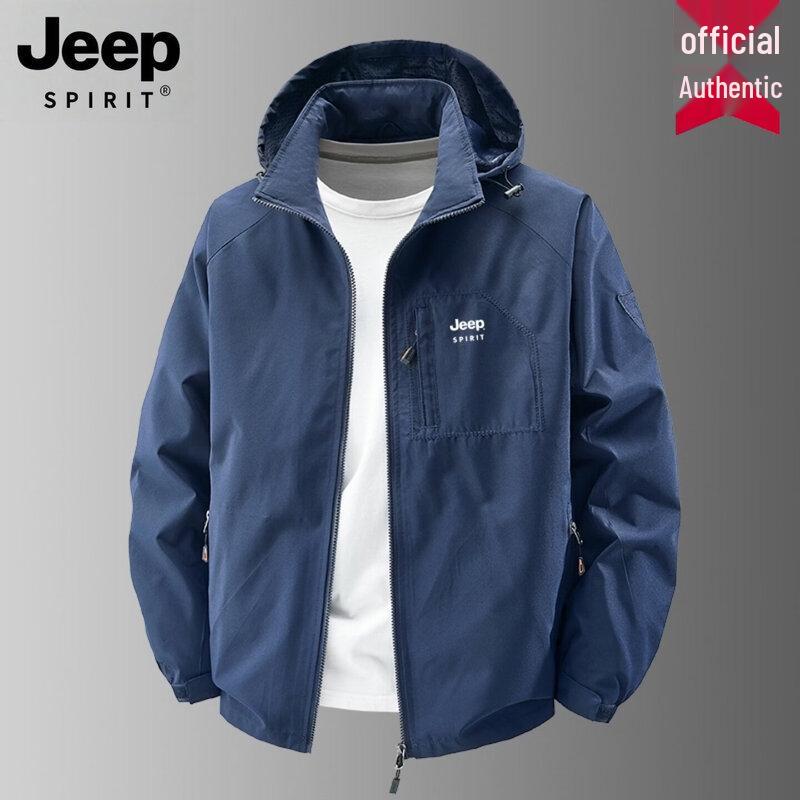 Мужская тонкая повседневная спортивная куртка JEEP SPIRIT на весну-осень M