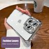 Glitzernder Diamant Kamera Schutzhülle für iPhone 14 11 12 13 16 17 Pro Max Air 15 16 Plus X Xr Xs Mädchen Silikon Hülle