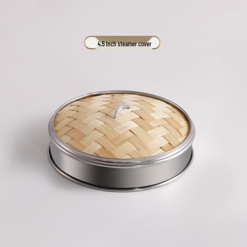 Bamboo Steamer Basket with Double Handles