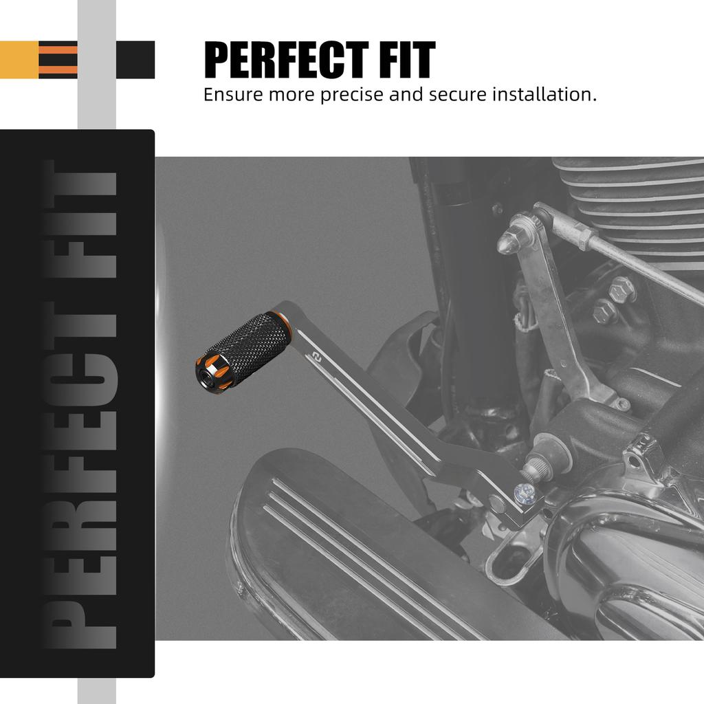 Motorcycle Passenger Footpegs/Gear Shift Lever Tip Toe Peg for Harley Road Glide/Special FLTRX 2017-2024 Road Glide Custom 10-13