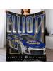 Chase Elliott Car Throw Blanket Blankets For Bed Soft Plaid Blankets For  Bed Linens Blankets