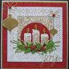 Schneidform aus Kohlenstoffstahl mit Kerzendesign DIY Scrapbook Papierkarten