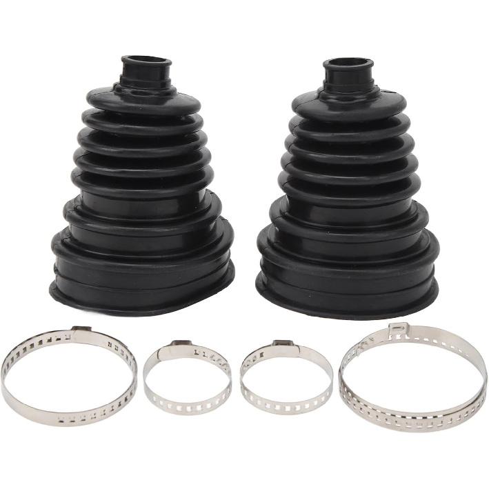 2pcs Universal Split Constant Velocity Joint Gaiter Boot Replacement Kit, Universal Silicone CV Boots - Highly Flexible - Constant Velocity Joint