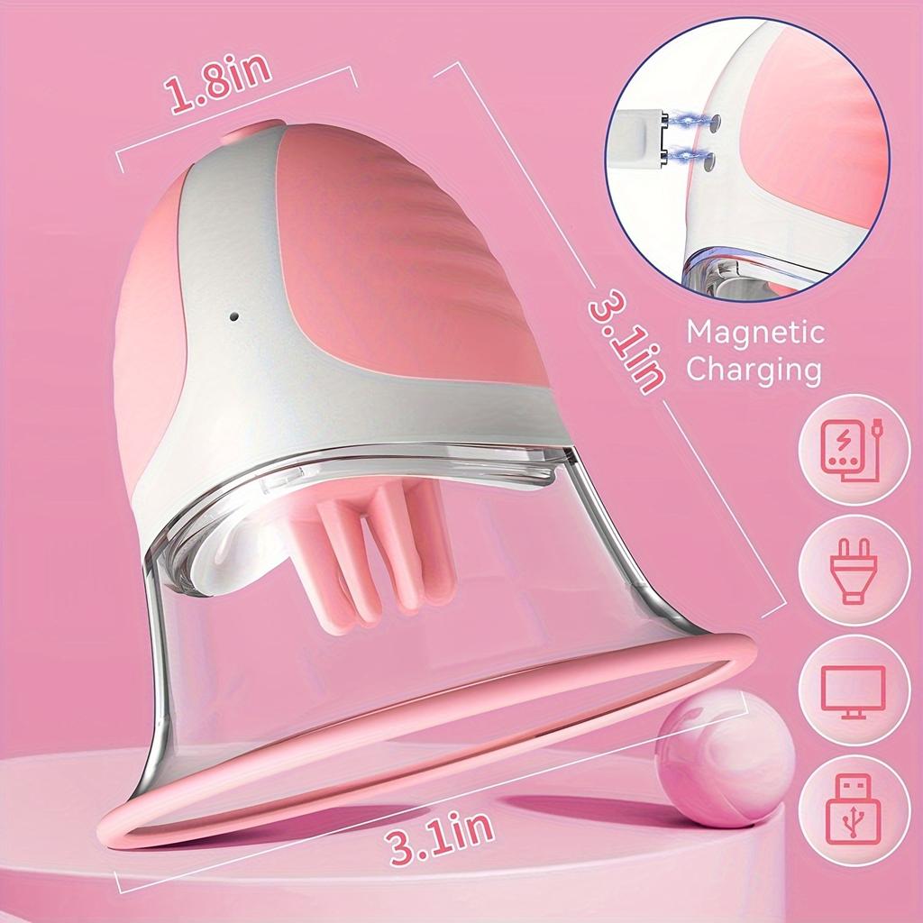 Nipple Sucker Toy Clamps Strong Sucking Stimulator Massager Clitoral Nipple Vibrators Adult Sex Toys for Women Couples Pleasure