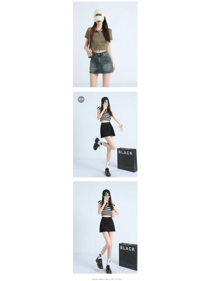 Women's Denim Mini Skirts