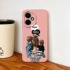 For Honor 400 Pro Phone Case Cute Astronaut Liquid Silicone Full Coverage Anti Drop Soft Back Shell For Honor400 5G Bumper Capa