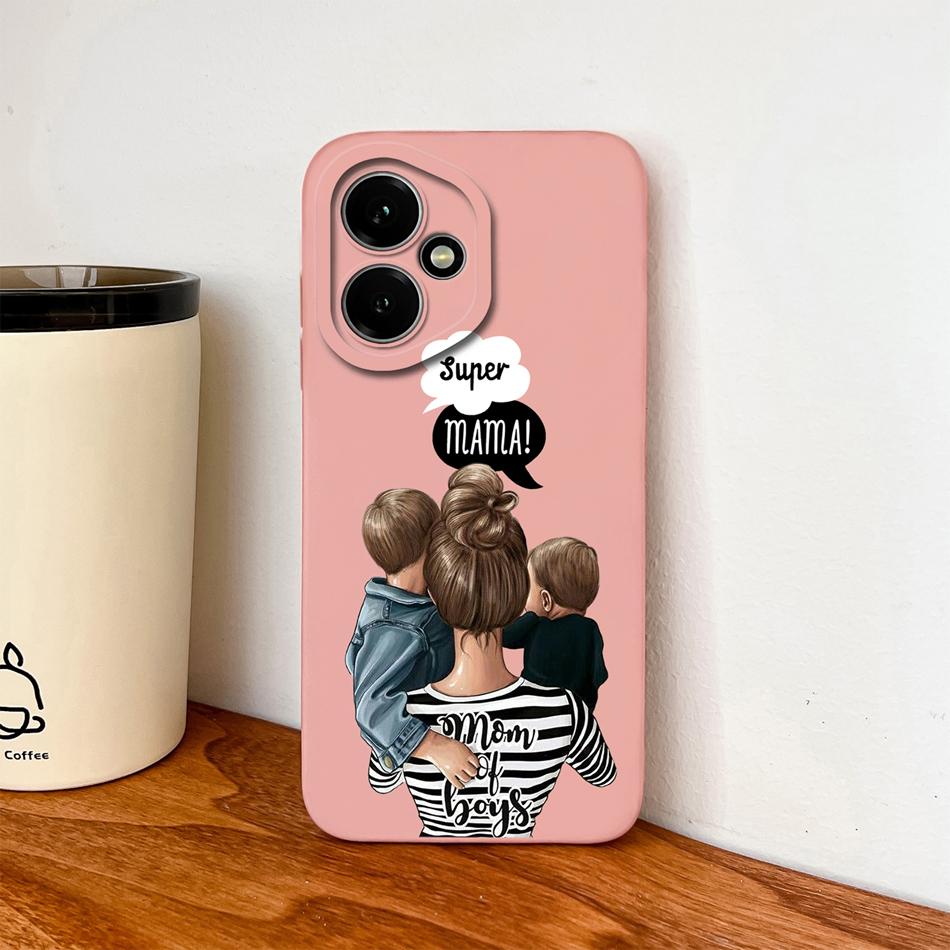 For Honor 400 Pro Phone Case Cute Astronaut Liquid Silicone Full Coverage Anti Drop Soft Back Shell For Honor400 5G Bumper Capa