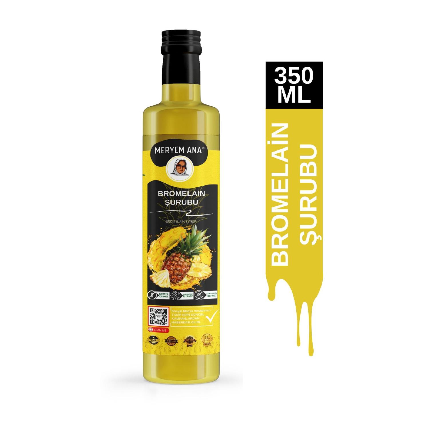 

Детокс-сироп, содержащий бромелайн, ананас