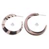 Acrylic Hoop Earrings for Women Girl Hoop Set,Resin Hoops Leopard Earrings Tortoise for Shell Resin Acrylic Hoop Earring