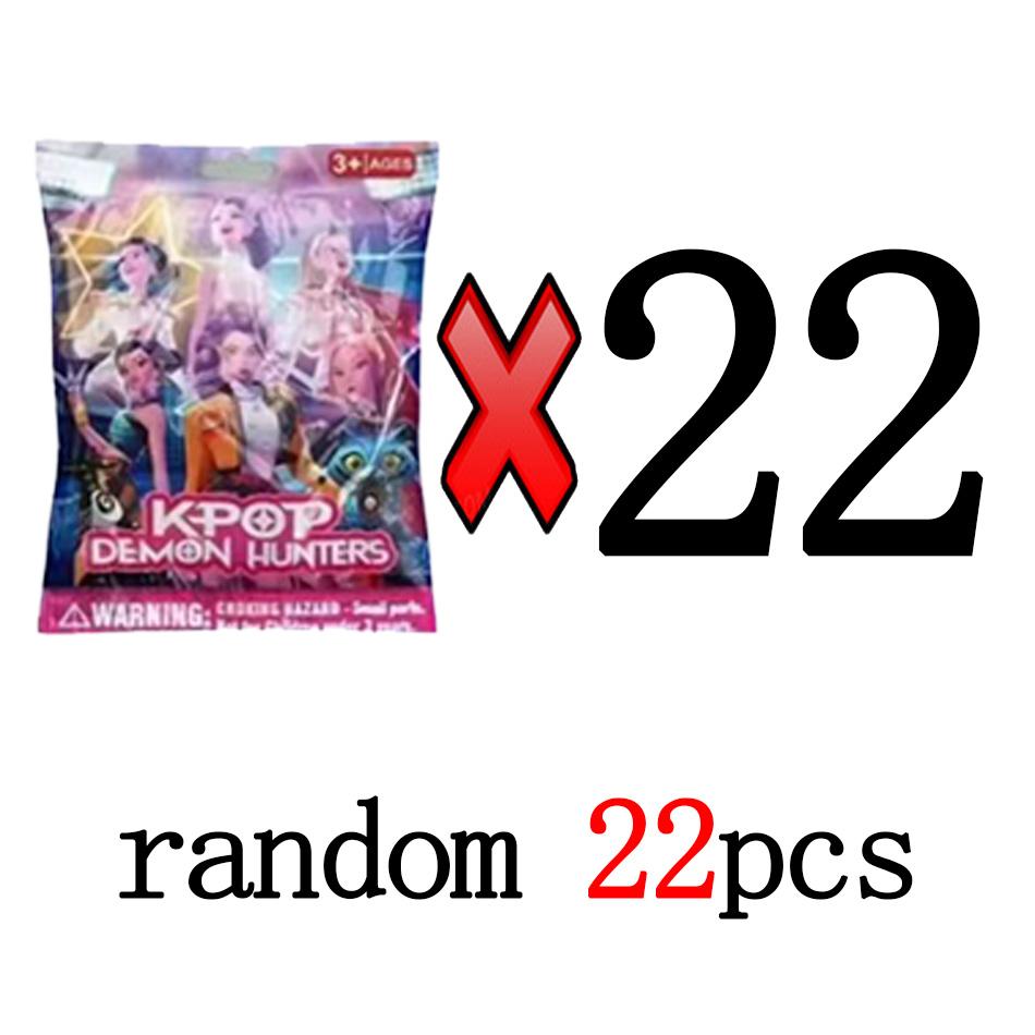 Anime Kpop Demon Hunter Blind Box Disassembly Fun Blind Bag Small Statue Peripheral Model Desktop Blind Box Decoration Gift