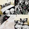 Skull Series 3D Digital Printing Three-Piece Bedding Kit Bed Sheet Quilt Cover
