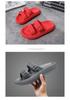 Men's Lightweight Outdoor Beach Slippers - Hole Design, Single Strap, Large Size Sandals