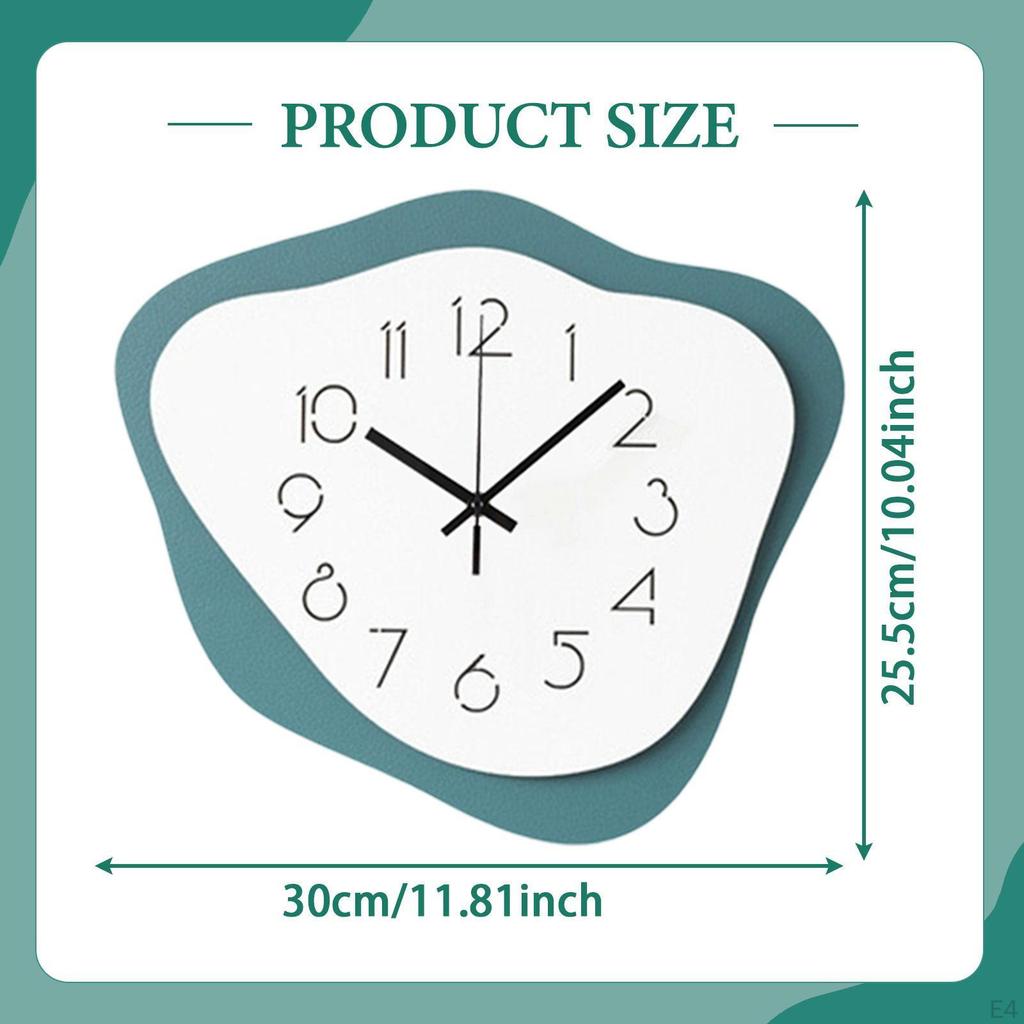 Acrylic Wall Clock Decorative Timepiece for Office And Home