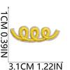 DIY handmade decorative cloth stickers colored digital stickers bag change dress up music note bow computer embroidery label3 pcs MOQ, mix styles