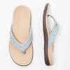 Foreign trade large size clip slippers women's new casual flat bottom PU large size casual flip-flops wish2025