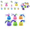 Funny Monster Toy With Big Eye For Children Purple Environmental Material