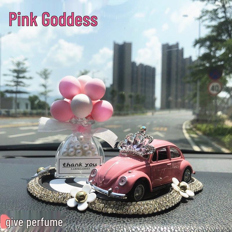 Elegant Car Interior Decor: Stylish Lady Dashboard Ornaments
