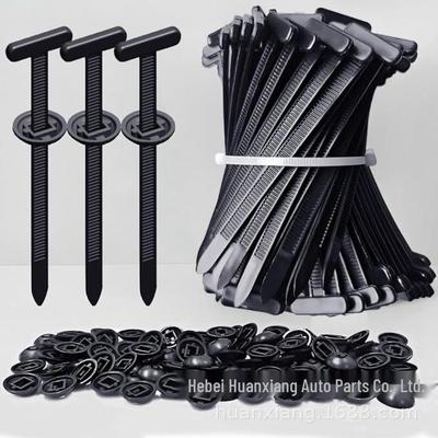 Motor ve Bagaj Onarımı İçin Ağır Hizmet Tipi Çok Fonksiyonlu Plastik Tokalı Kablo Bağı