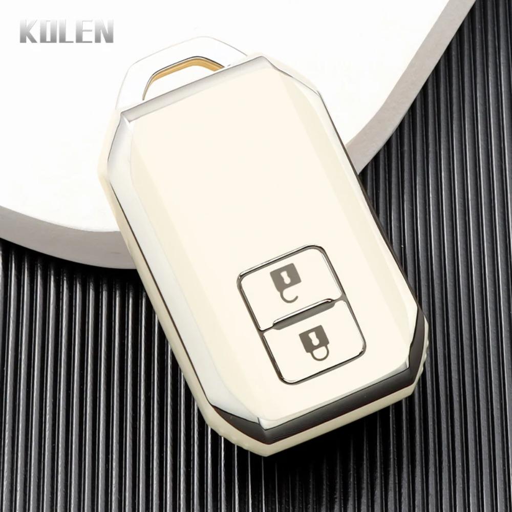 Fashion TPU Car Remote Key Case Cover Shell for Suzuki Ertiga Swift Wagon R 2 Button Protected Holder Keyless Fob Accessories