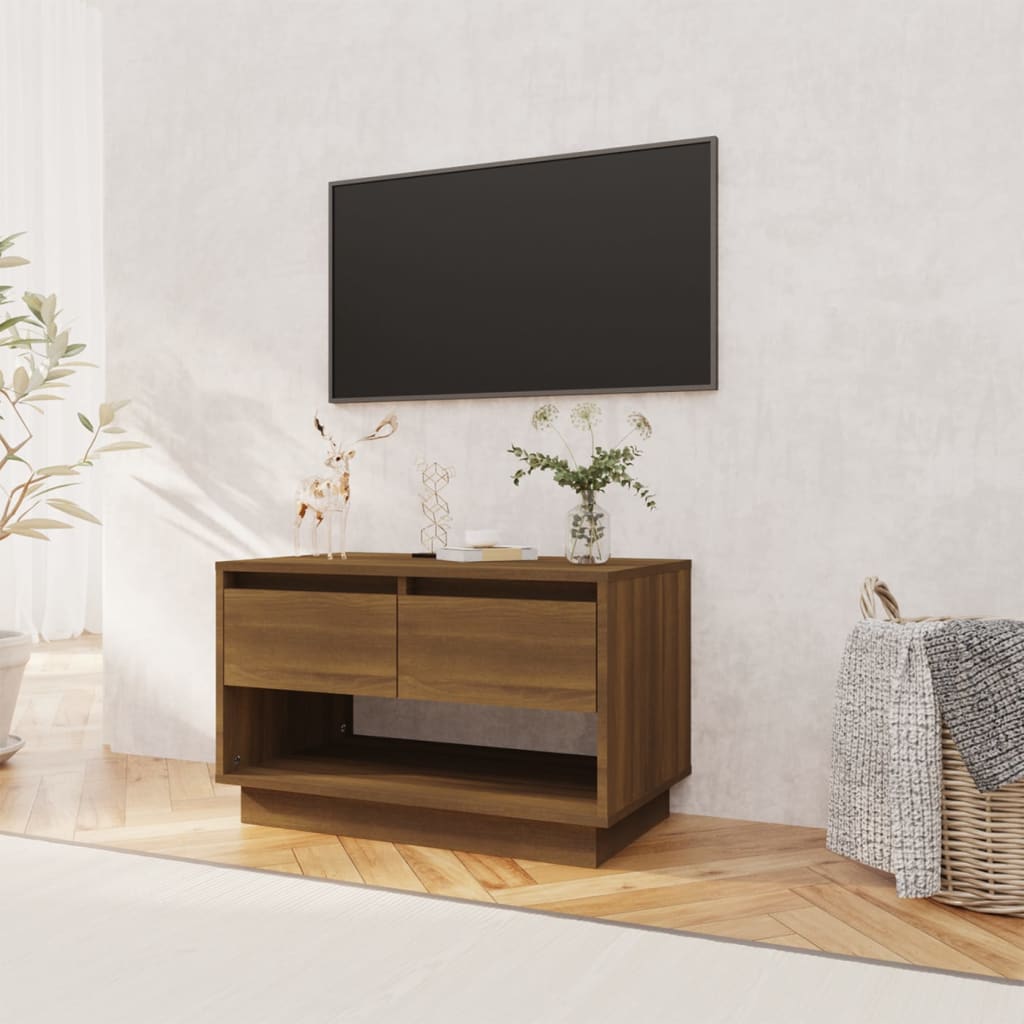 Vidaxl TV-Schrank, Brauneiche 70X41X44 Cm Material Holzwerkstoff