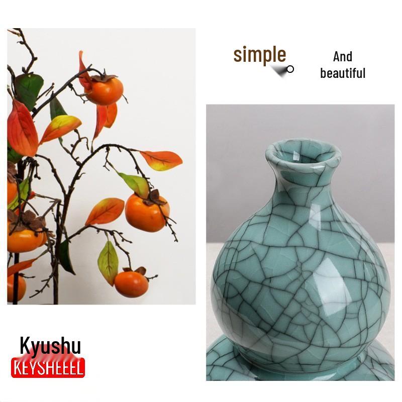 Ceramic Gourd Celadon Vase
