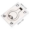Reinforced Ring Handle Stainless Steel Flush  Locker Flush Mount Boat Marine Hardware  Boat