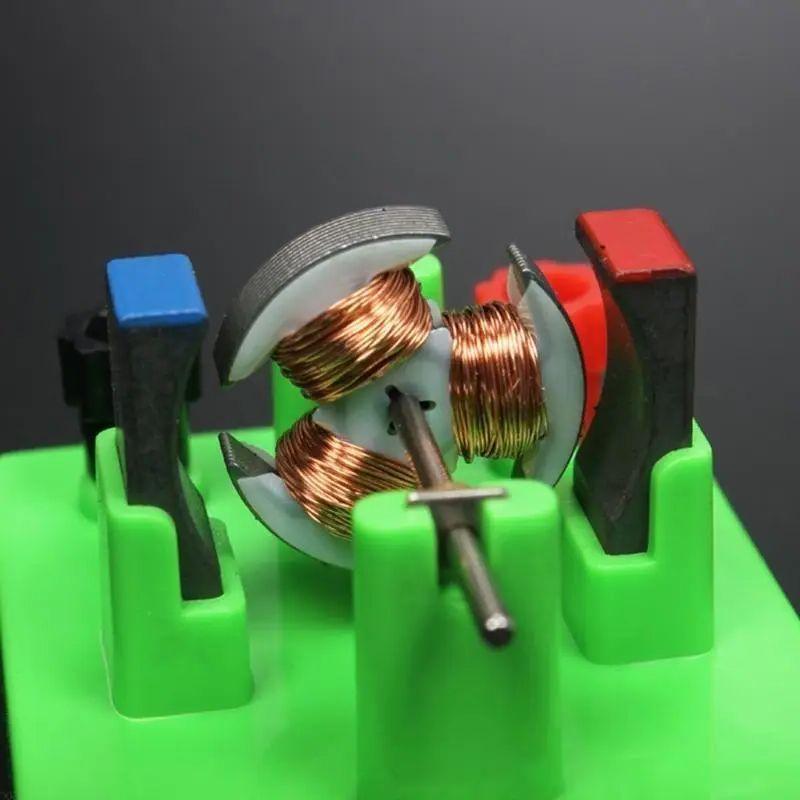 Open Model Physics Experiment Equipment for Direct Current Motors Teaching Students Electrical Science of Electric Motors