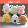 Adorable Bear Plush Keychain Ultra-soft Short Plush Animal Bag Accessory