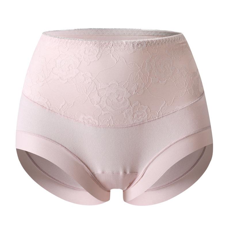 Large Size Ladies Spring and Autumn Girdle Waist Molded High Waist Belly Breathable Hip Briefs