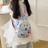 2025 New Cartoon Cute Flow Fashion Breast Bag Messenger Bag Spring Casual Versatile Lightweight Children's Backpack