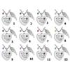 Sturdy Stainless Steel Heart Wing Locket Necklace for Ashes or Perfume Sentimental Keepsake for Memories Daily Use