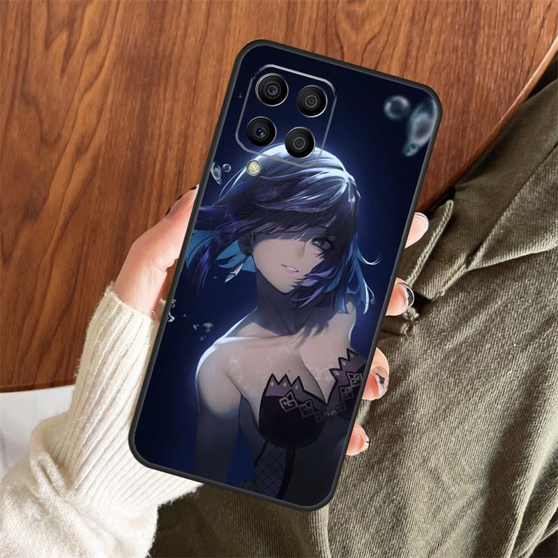 Yelan Genshin Impact Case For Samsung Galaxy M13 M33 M53 M11 M21 M31 M51 M12 M22 M32 M52 M20 M31s M14 M54 Cover