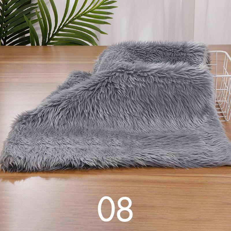 3cm Plush Fabric Polyester Faux Rabbit Fur Fleece Fabric for Stage Costume DIY Doll Toy Sofa Cushion Carpet Making Materials