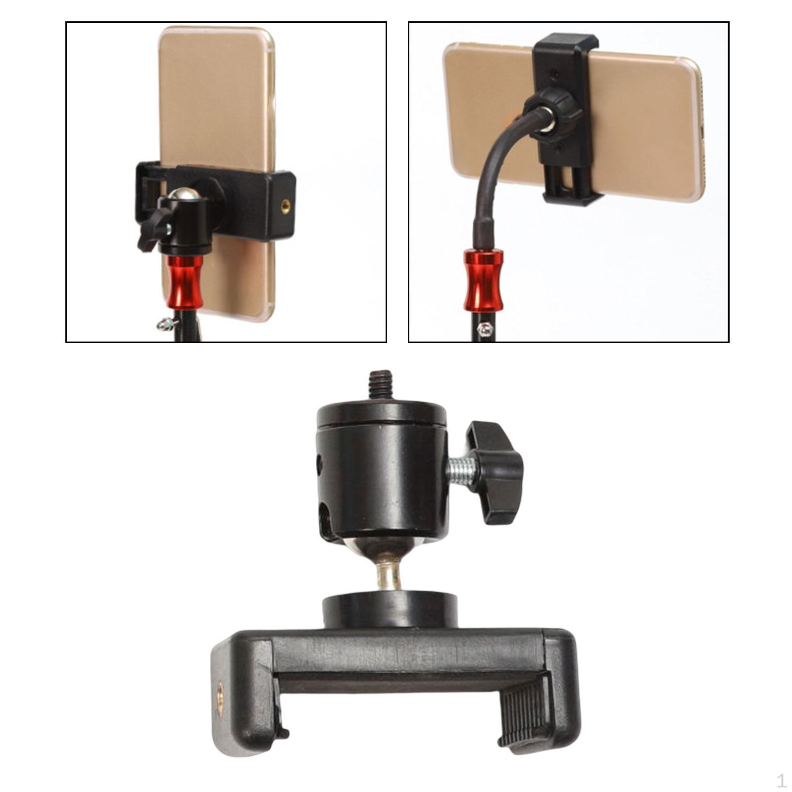 

Multifunction Outdoor Camping Lamp Pipe Metal Camera Clamp Phone Holder Stand for Backpacking, Camera Holder