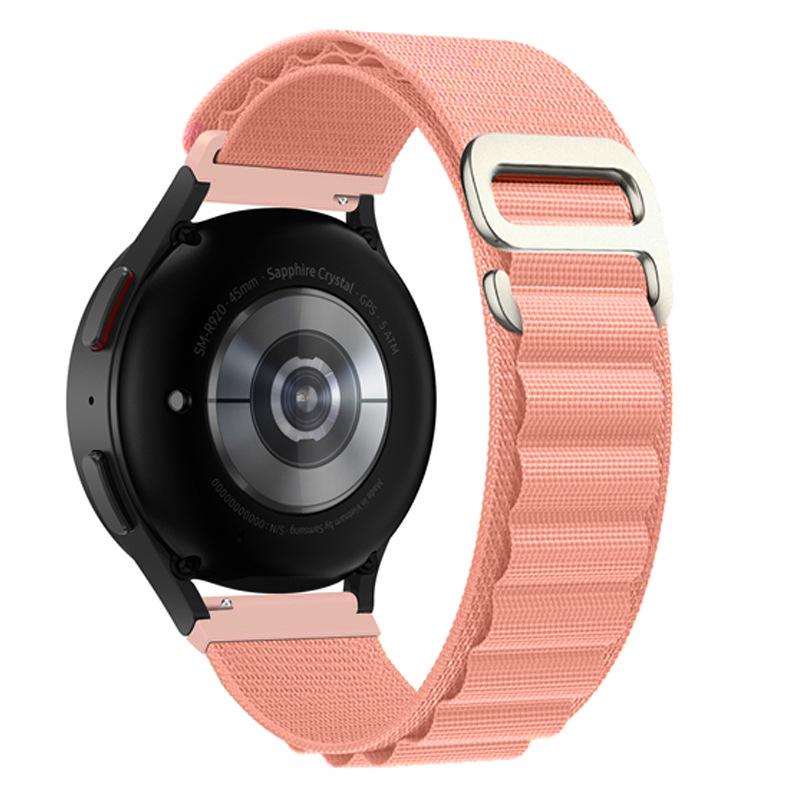 Compatible with Huawei GT6/5/4 Pro and Samsung Watch7/6, 22mm Universal Alpine Nylon Loop Strap.