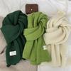 Knitted Scarf, Men's and Women's Styles, Thick Scarf, Woolen Scarf, Woolen Shawl