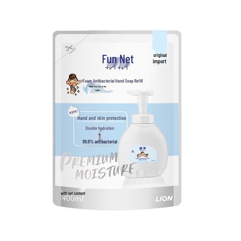 

Lion Qu Jing Antibacterial Foaming Hand Soap Refill