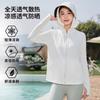 Original Yarn Ice Silk Sunscreen Clothing Women's 1011 Summer New UV Protection Sunscreen Clothing Outdoor Breathable Light Jacket