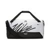Nike Brasilia Training Zipper Polyester Travel Gym Bag Unisex Bags Black White CT6140-100