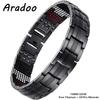 Premium Kupferarmband für Herren mit Magneten mit 5000 Gauß Stärke Titanstahl Armband Schmuck Geschenke