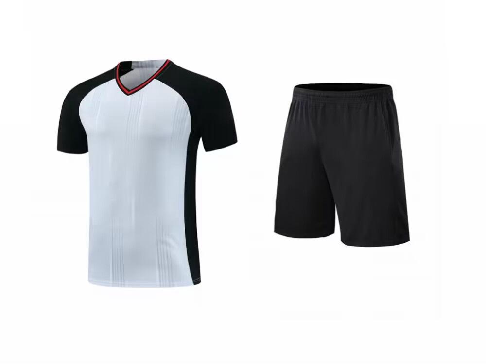 Breathable Referee Uniform Set - Men's Short Sleeve Top & Pants, Women's Competition Gear